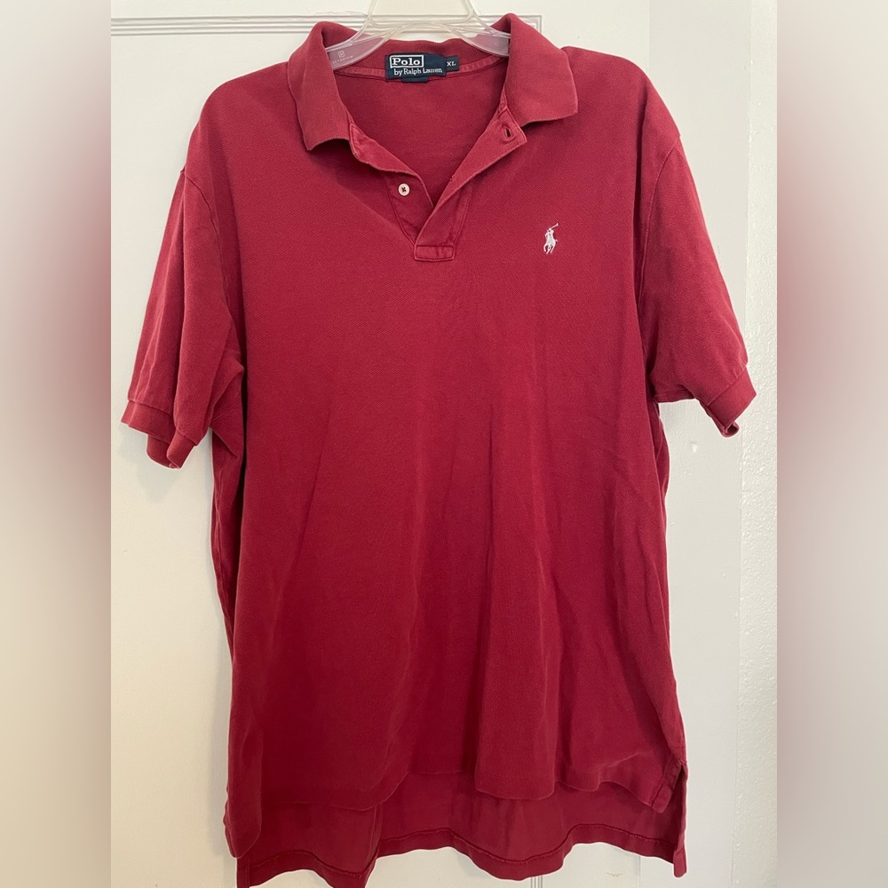 Polo by Ralph Lauren - red collared shirt - size XL - men’s